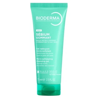 Bioderma Sébium Gommant Micro-Exfoliating Cleansing Gel 75 ml