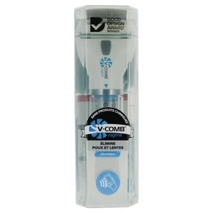 Peine eléctrico anti-piojos Licetec V-Comb Supra con aspirador