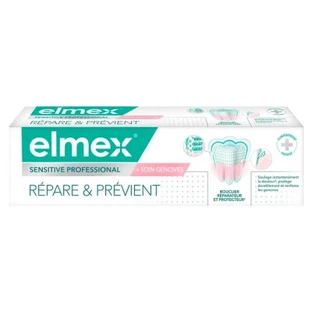 Elmex Sensitive Professional Herstelt & Voorkomt + Tandvleesverzorging 75 ml