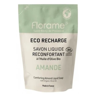 Florame Organic Soothing Almond Liquid Soap Eco-Refill 470 ml