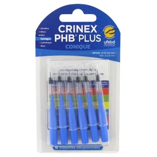 Crinex Phb Plus Conique Plus 1.3, 6 periuțe interproximale