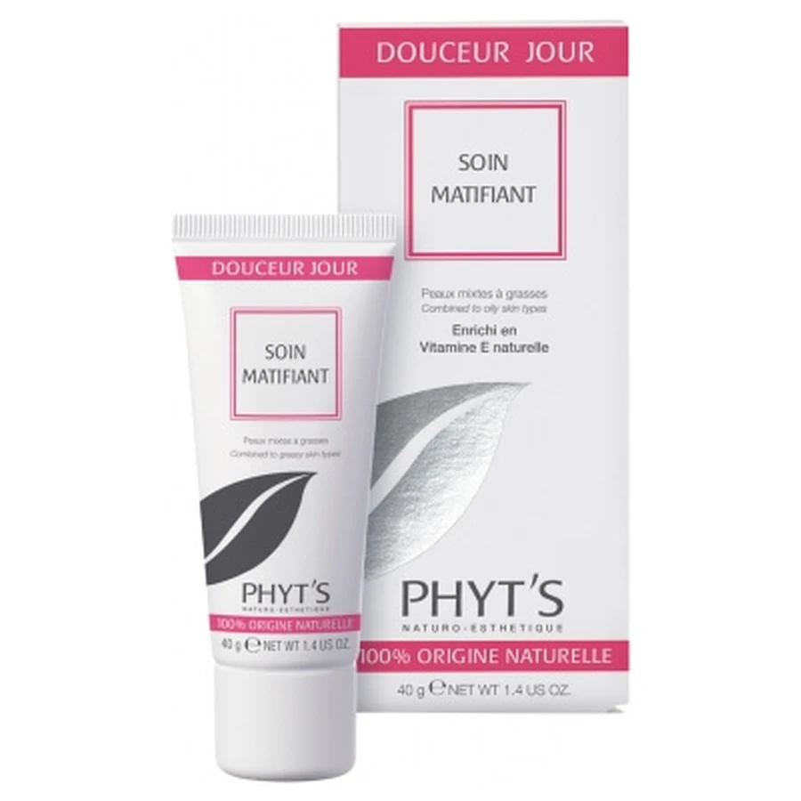 Phyt's Zachte Dagcrème, Biologische Mattigende Verzorging, 40 g