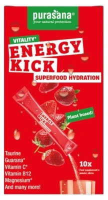 Purasana Superfood Hydration Energy Kick, 10 Sticks
