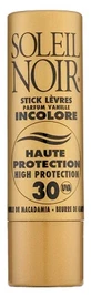 Soleil Noir Transparenter Lippenbalsam LSF 30, 4 g
