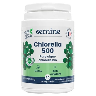 Oemine Chlorella 500 Organic, 60 Tablets