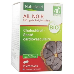 Naturland Ail Noir Bio 75 Végécaps