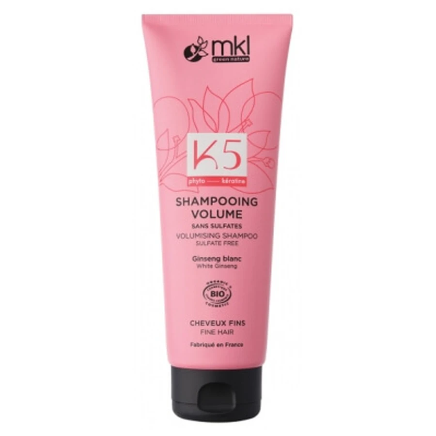 MKL Green Nature K5 Bio-Shampoo für mehr Volumen bei feinem Haar, 250 ml