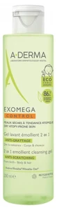 A-DERMA Exomega Control 2-in-1 Emollient Anti-Itch Cleansing Gel 200 ml