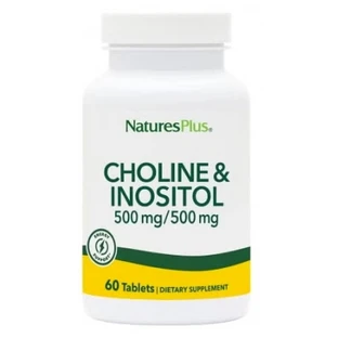 Natures Plus Choline & Inositol 60 Tablets