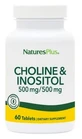 Natures Plus Choline & Inositol 60 Tablets