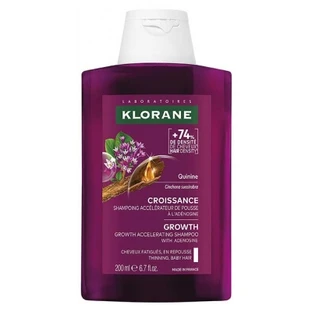 Klorane Wachstums-Shampoo mit Chinin zur Förderung des Haarwachstums, 200 ml
