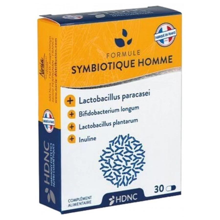 Fórmula simbiótica para hombres de H.D.N.C., 30 cápsulas