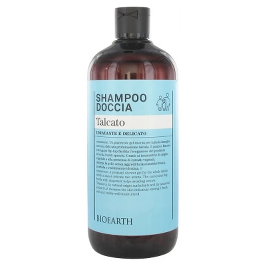 Bioearth Family Talc Shampoo and Body Wash, 500 ml