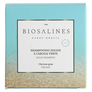 Biosalines Solid Shampoo with Green Clay, 75 g