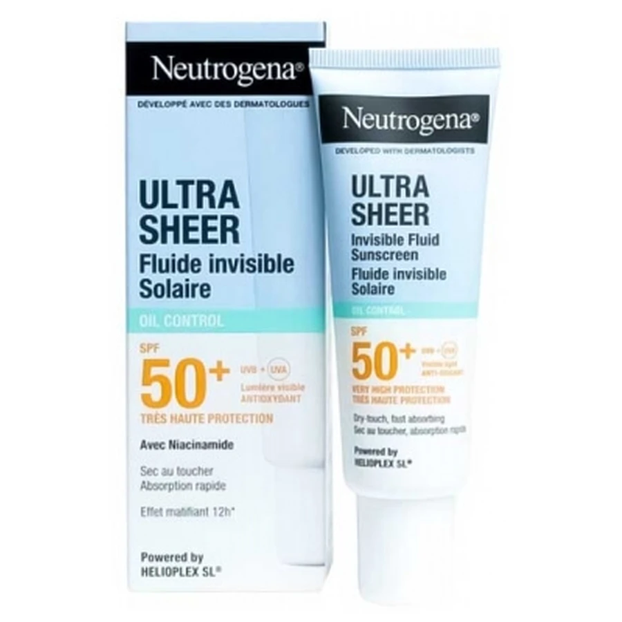 Neutrogena Ultra Sheer Fluide Invisible Solaire Oil Control SPF50+ 50 ml