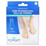 Epitact Interdigital Toe Separators, "Partridge Eyes," 4-Pack
