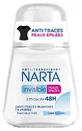 Narta 48-uurs onzichtbare anti-transpirant voor geschoren huid, 50 ml