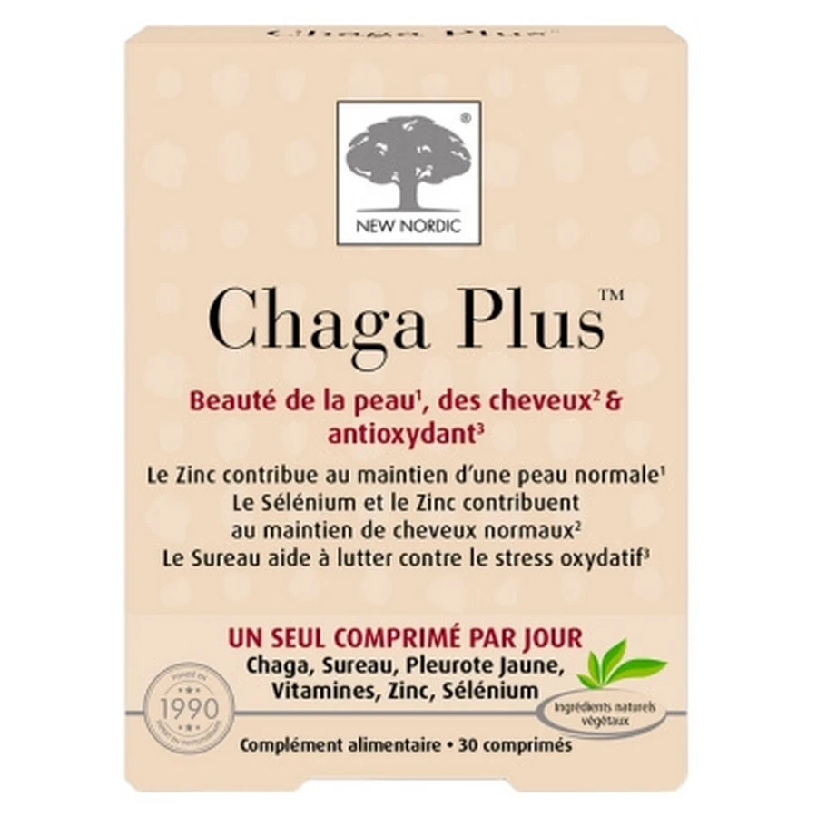 New Nordic Chaga Plus 30 Tabletten