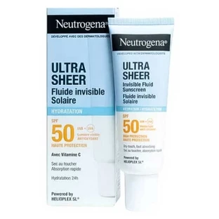 Neutrogena Ultra Sheer Invisible Feuchtigkeitsspendende Sonnencreme LSF 50, 50 ml
