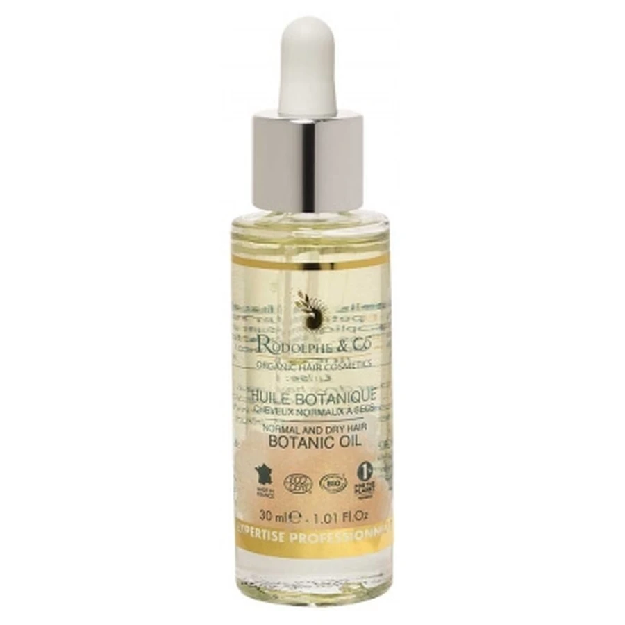 Rodolphe & Co Organic Botanical Oil for Normal to Dry Hair, 30 ml