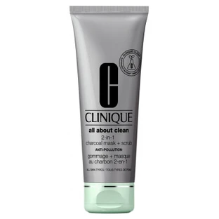 Exfoliante anticontaminación 2 en 1 + Mascarilla de carbón vegetal, 100 ml