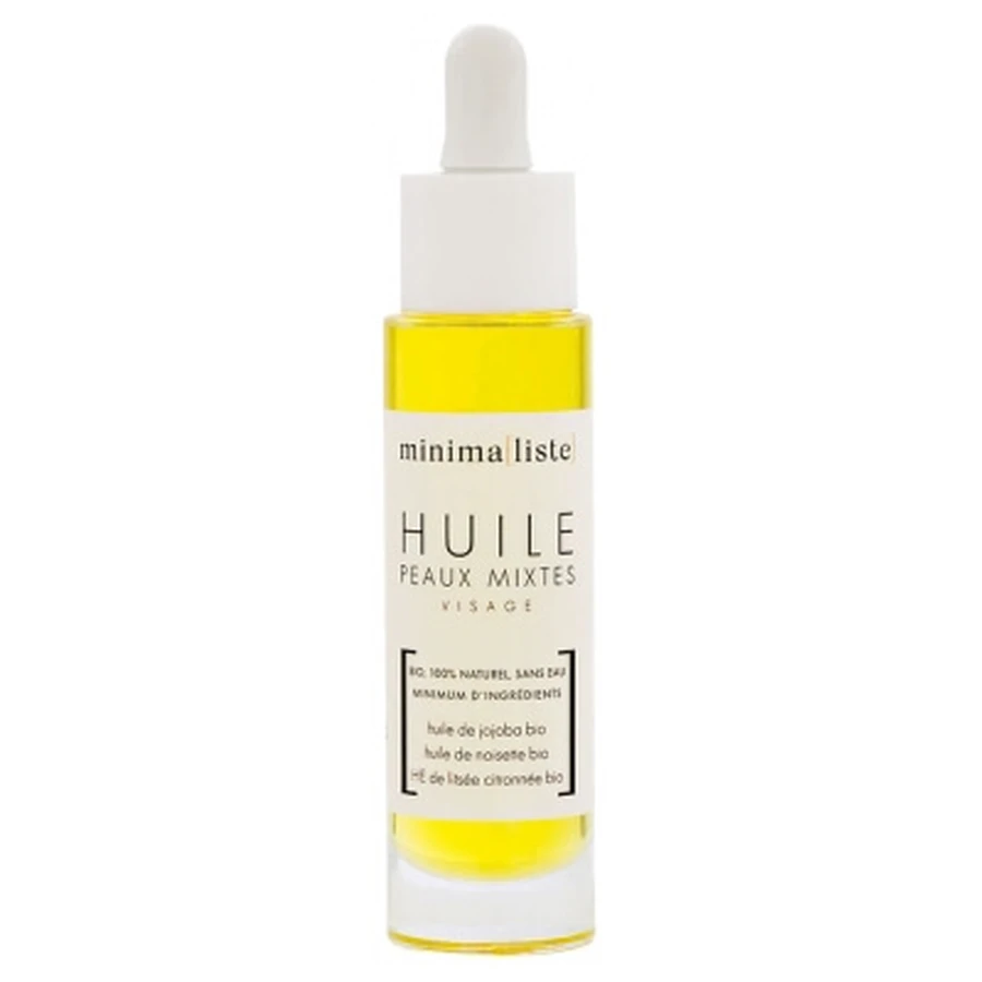 Aceite facial orgánico Minima [list] para piel mixta, 30 ml