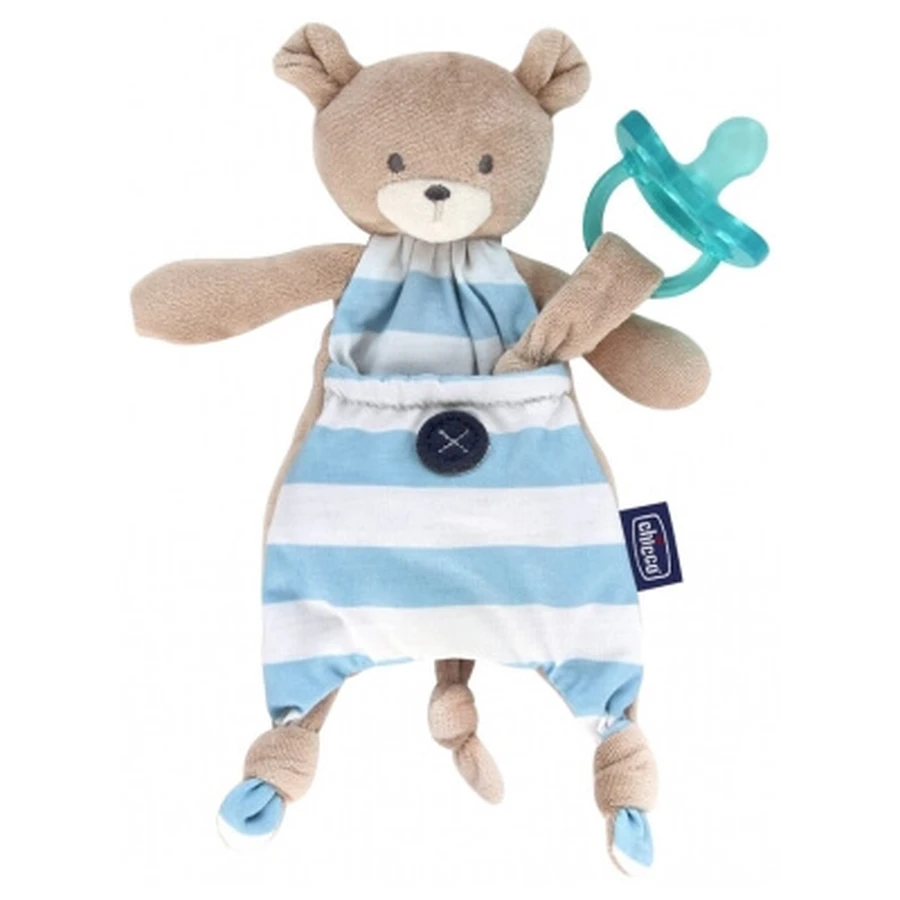 Chicco Pocket Friend fopspeenclip en troostdeken, vanaf 0 maanden