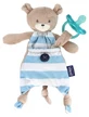 Chicco Pocket Friend Pacifier Clip and Comfort Blanket, 0 Months and Up