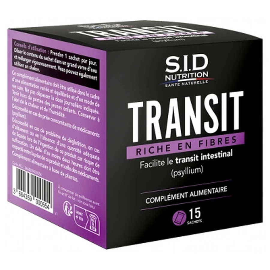 S.I.D Nutrition Transit, 15 sobres