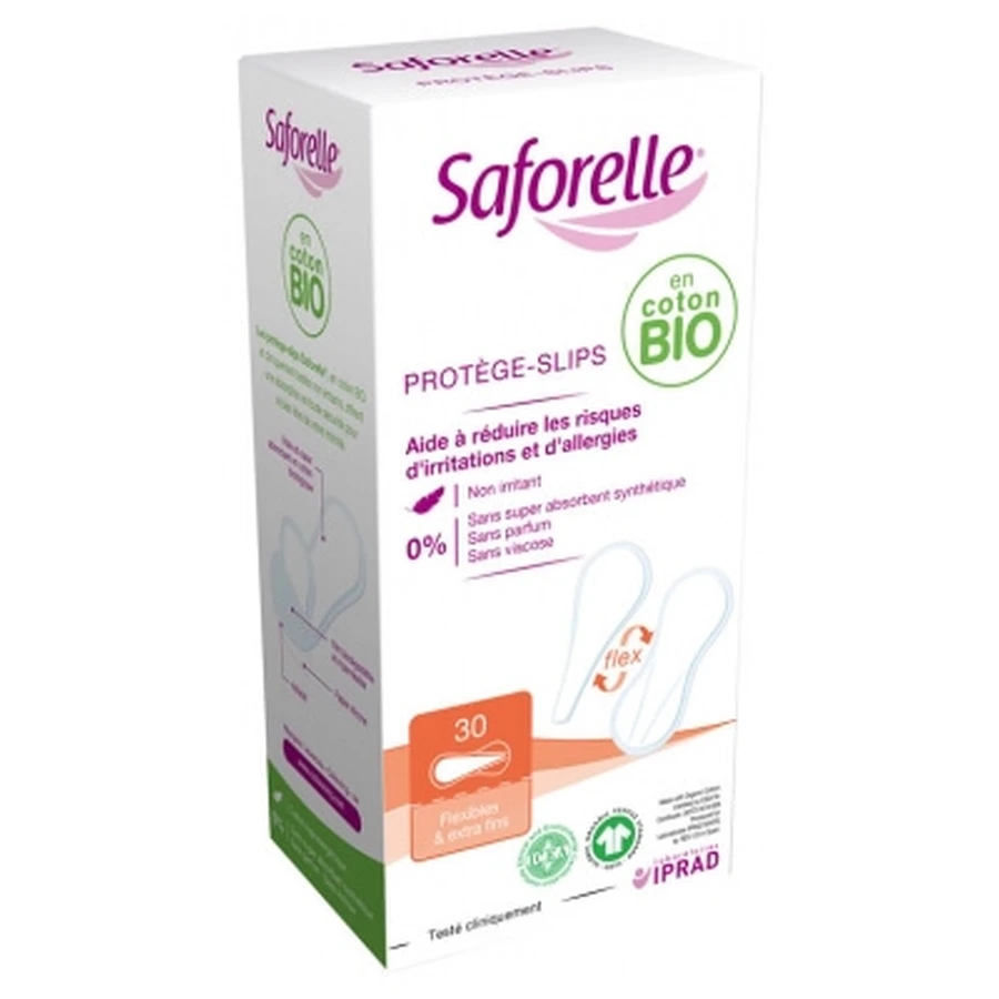 Saforelle 30 – flexible und extra dünne Slipeinlagen