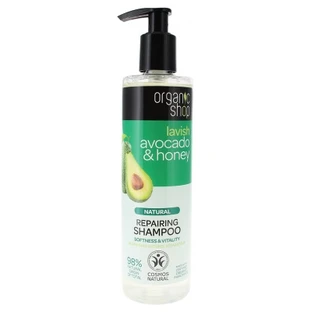 Organic Shop Shampoing Naturel Réparateur Avocat et Miel 280 ml