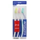 Cepillo de dientes Elgydium Basic Soft, paquete de 2 + 1 gratis