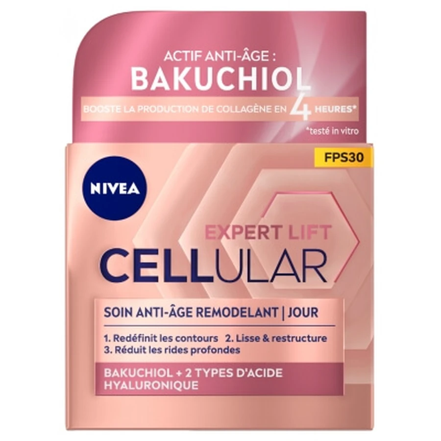 Nivea Cellular Expert Lift Soin de Jour Anti-Âge Remodelant SPF30 50 ml