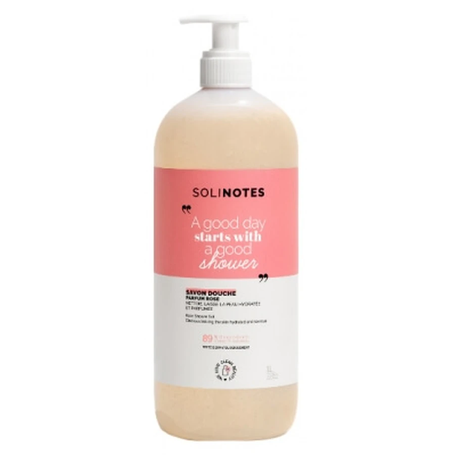 Solinotes Rose douchegel, 1 liter