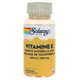 Solaray Vitamina E 400 UI, 50 cápsulas