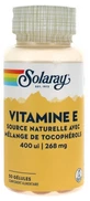 Solaray Vitamin E 400 IU, 50 Capsules