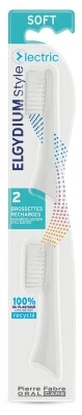 Elgydium Style Electric 2-Brush Head Refills (Soft)