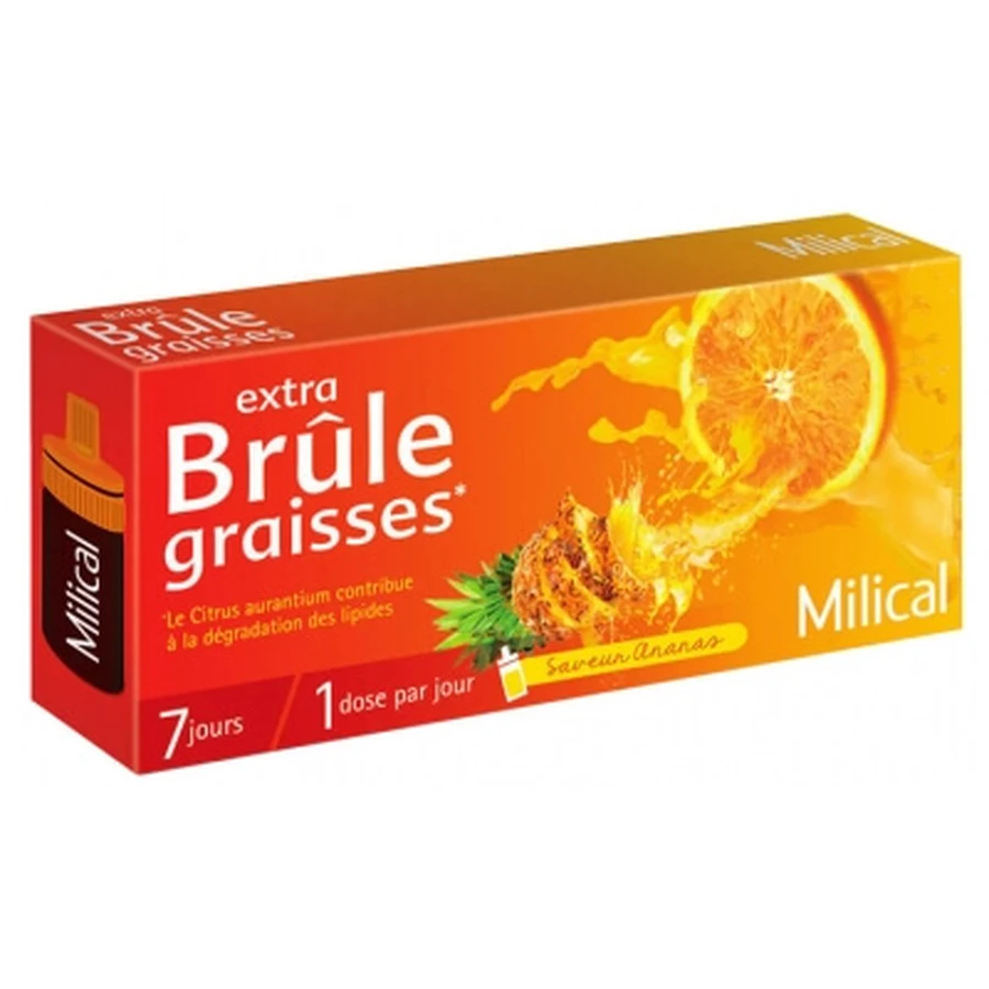 Milical Extra Ananas Brûle-Graisses 7 Doses