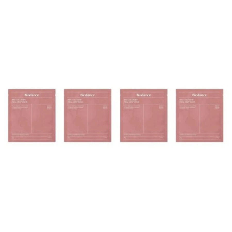 Biodance Bio Collagen Real Deep Mask, verpakking van 4 x 34 g