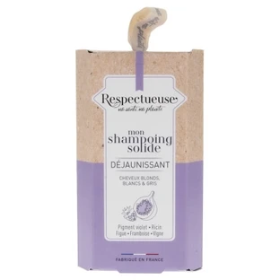 Respectueuse Shampoing Solide Déjaunissant 75 g