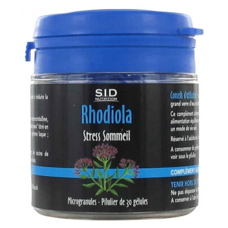 S.I.D Nutrition Stress & Schlaf Rhodiola 30 Kapseln
