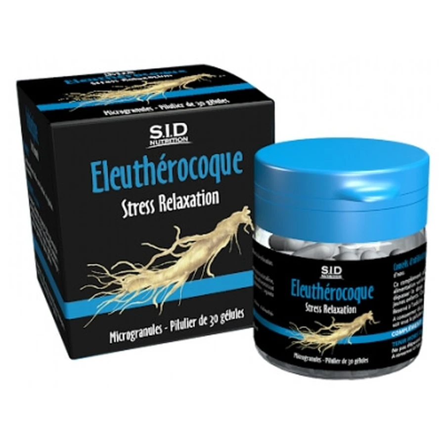 S.I.D Nutrition Eleutherococcus Stress & Entspannung 30 Kapseln