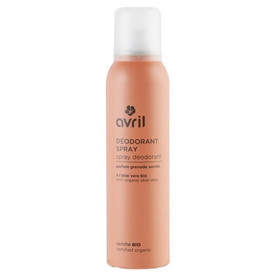 Avril Biologische Deodorantspray met zoete granaatappel, 150 ml