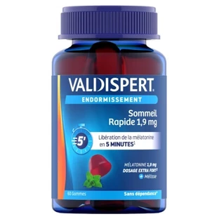 Valdispert Quick Sleep 1,9 mg, 60 gummies