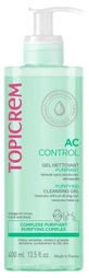 Gel limpiador purificante Topicrem AC CONTROL, 400 ml