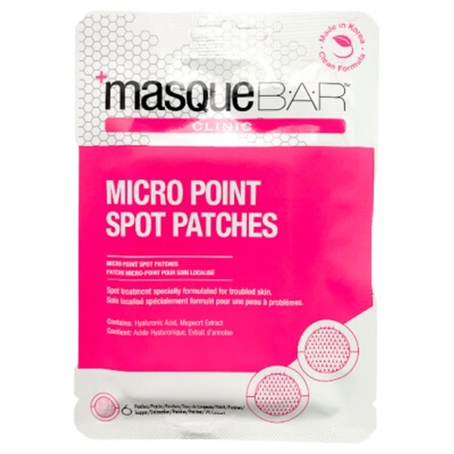 B.A.R Clinic Micro-Point-Pflaster zur gezielten Behandlung, 6 Pflaster
