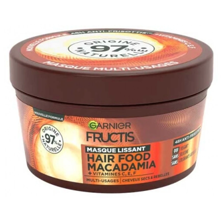 Garnier Fructis Hair Food Mascarilla Suavizante de Macadamia 320 ml