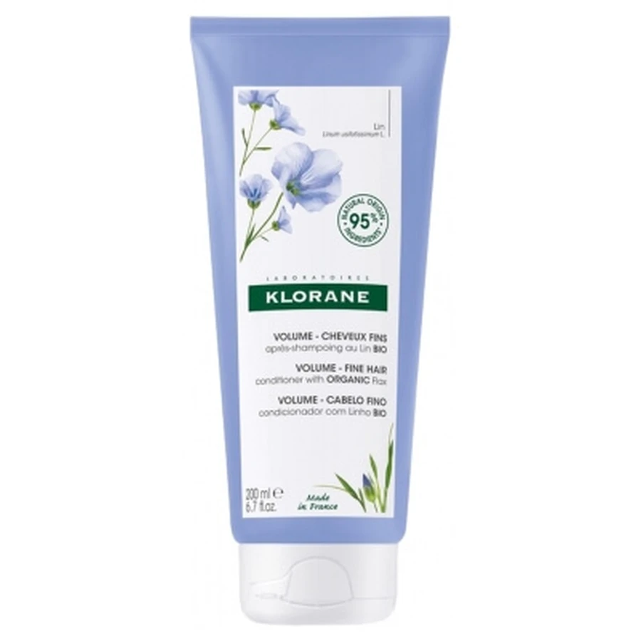 Klorane Volume - Fine Hair Organic Flaxseed Conditioner 200 ml
