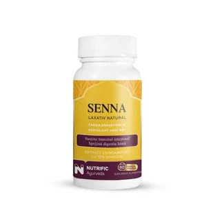 Senna Laxante Natural, 60 cápsulas, Nutrific