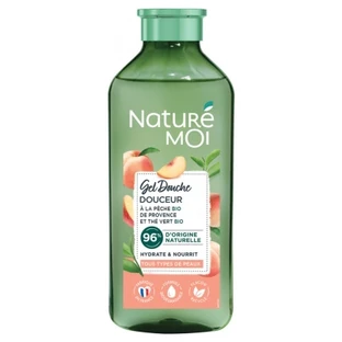 Naturé Moi Sanftes Duschgel mit Pfirsich und Bio-Grüntee, 250 ml